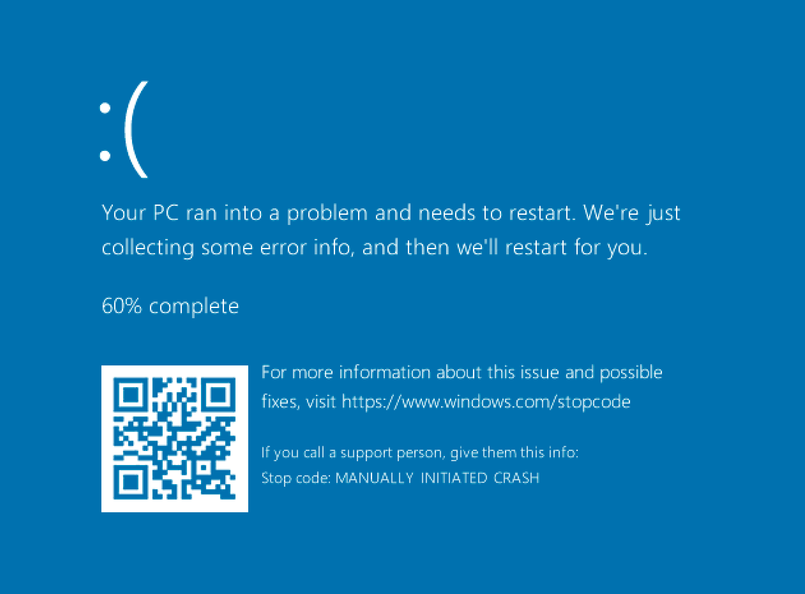 BSOD command